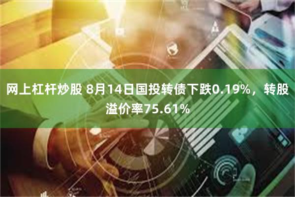 网上杠杆炒股 8月14日国投转债下跌0.19%，转股溢价率75.61%